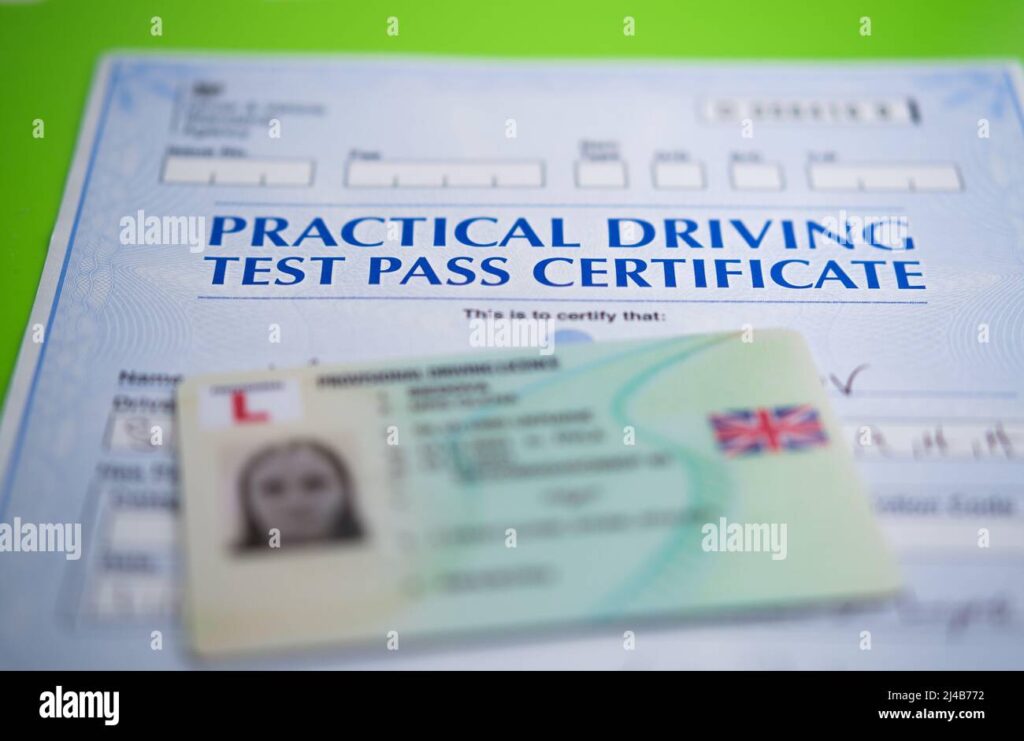 Buy UK Practical Driving Test Pass Certificate Online